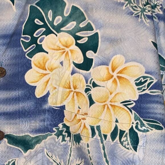 TOMMY BAHAMA Men’s Button Down Casual Silk Shirt Size M - Picture 8 of 8